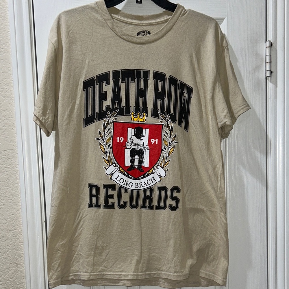Death Row Records “Long Beach 1991” Graphic Tee • Size Large
